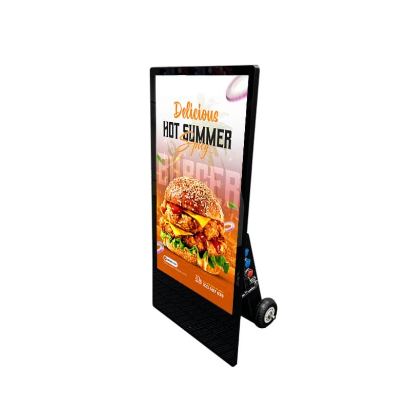 Wireless Portable Digital Signage Kiosk