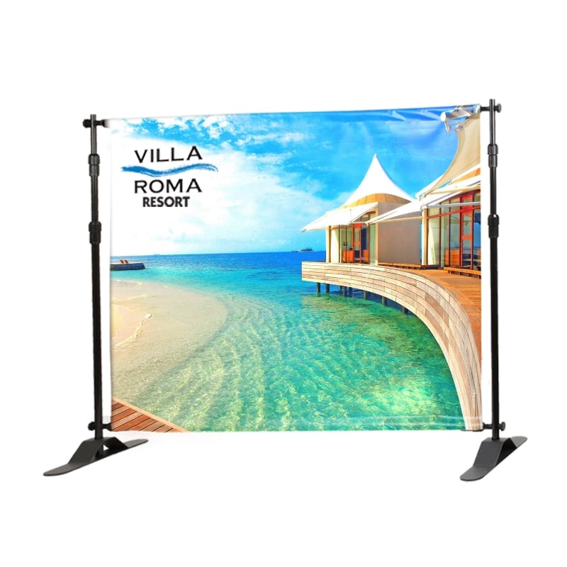 Telescopic Backdrop Banner