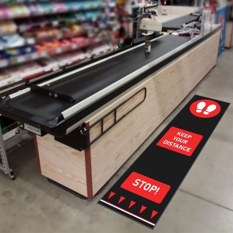 Social Distance Brand Matz Floor Carpets