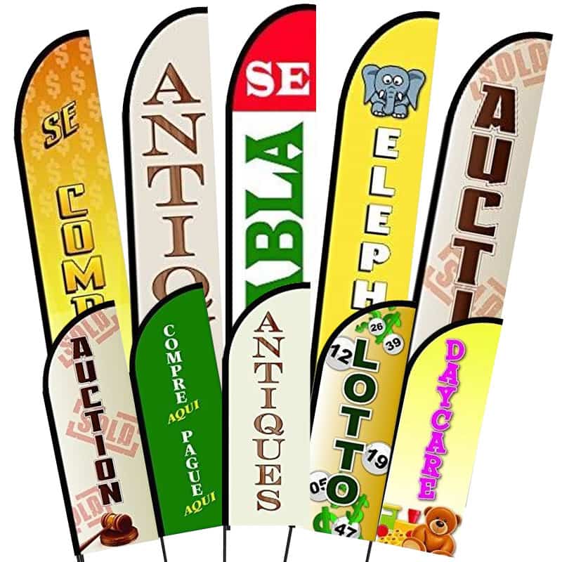Special Flex Feather Flag Banner