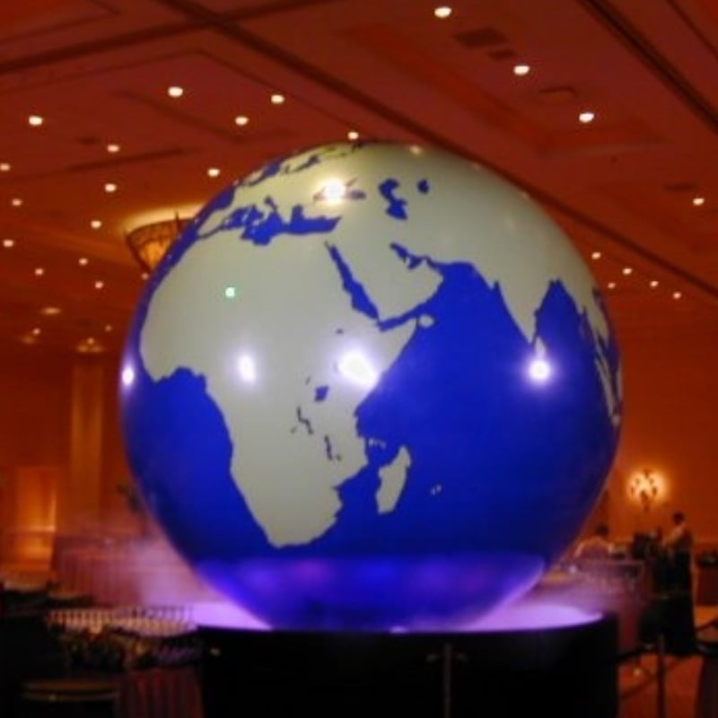 Helium Inflated Sphere