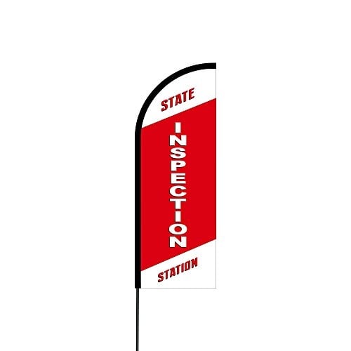 Gas Stations / Smog Check Feather Flags