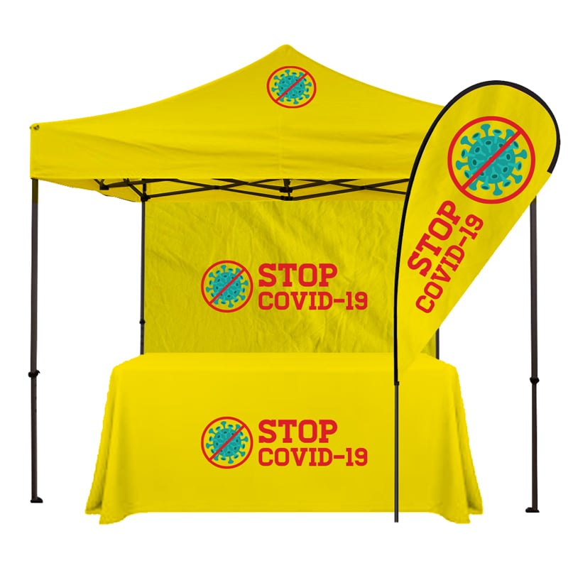 Professional Medical Help Services Testing Station Coronavirus COVID-19 Kit