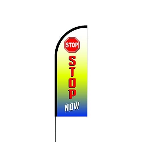 Stop Now Print Flags
