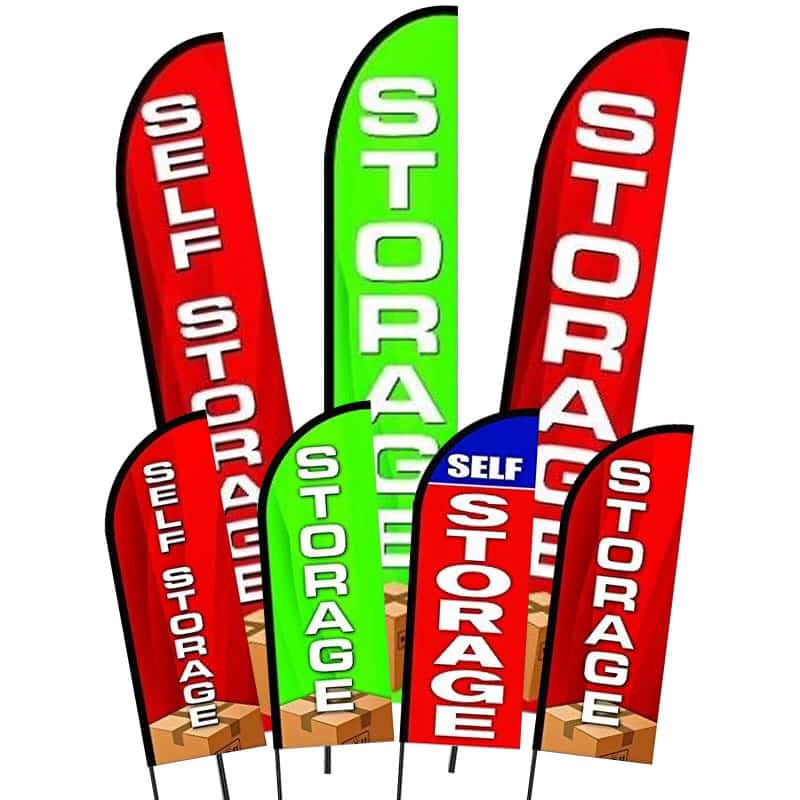 Self Storage Banner Flags