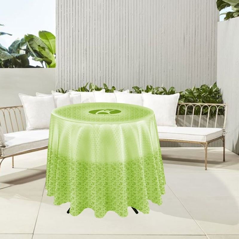 Custom Printed Cafe Tablecloth and cover