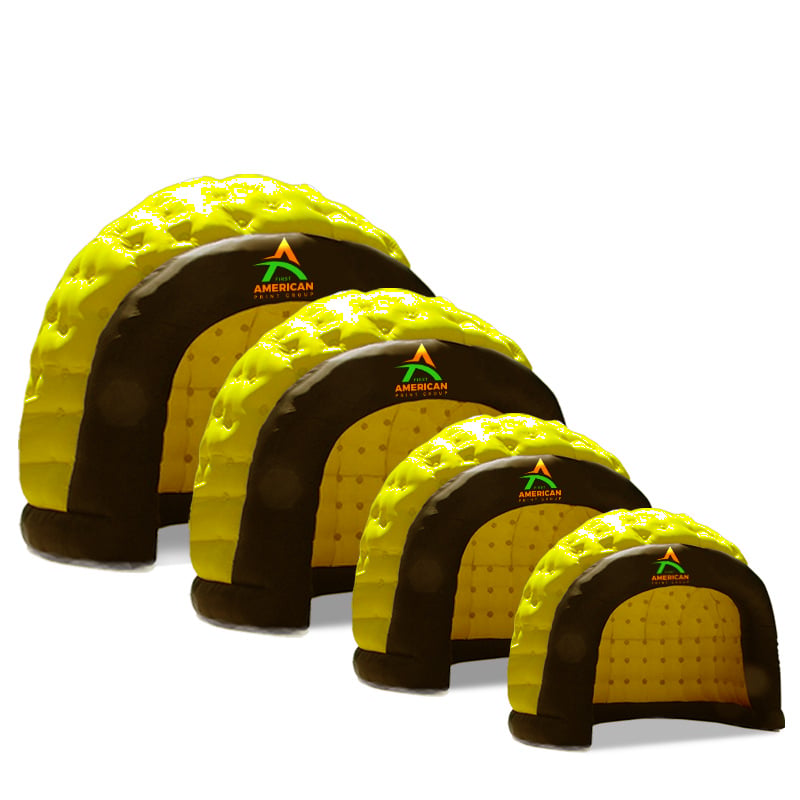 igloo shaped inflatable tent 