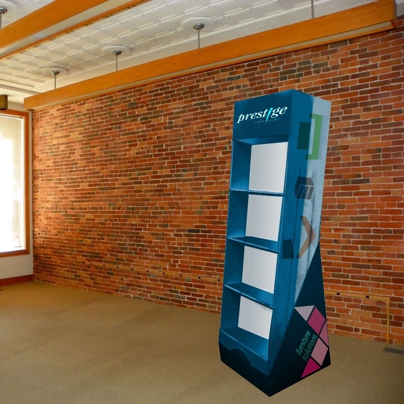 Floor Standing Cardboard Display Stand