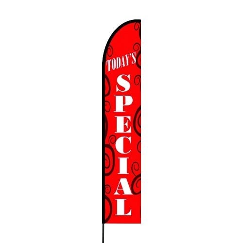 Restaurant & Bar Flags - Feather Banners