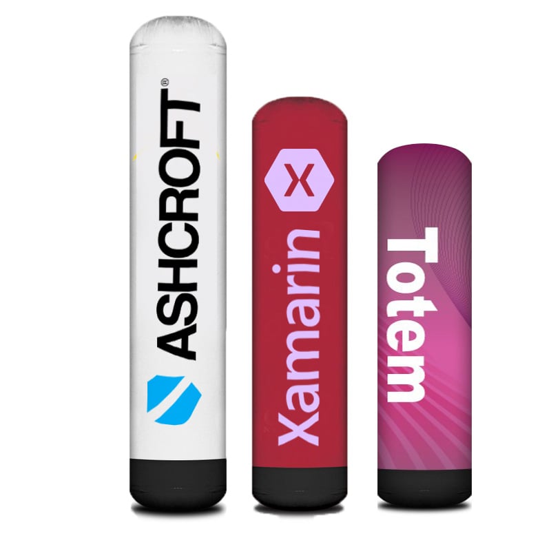 inflatable tradeshow columns