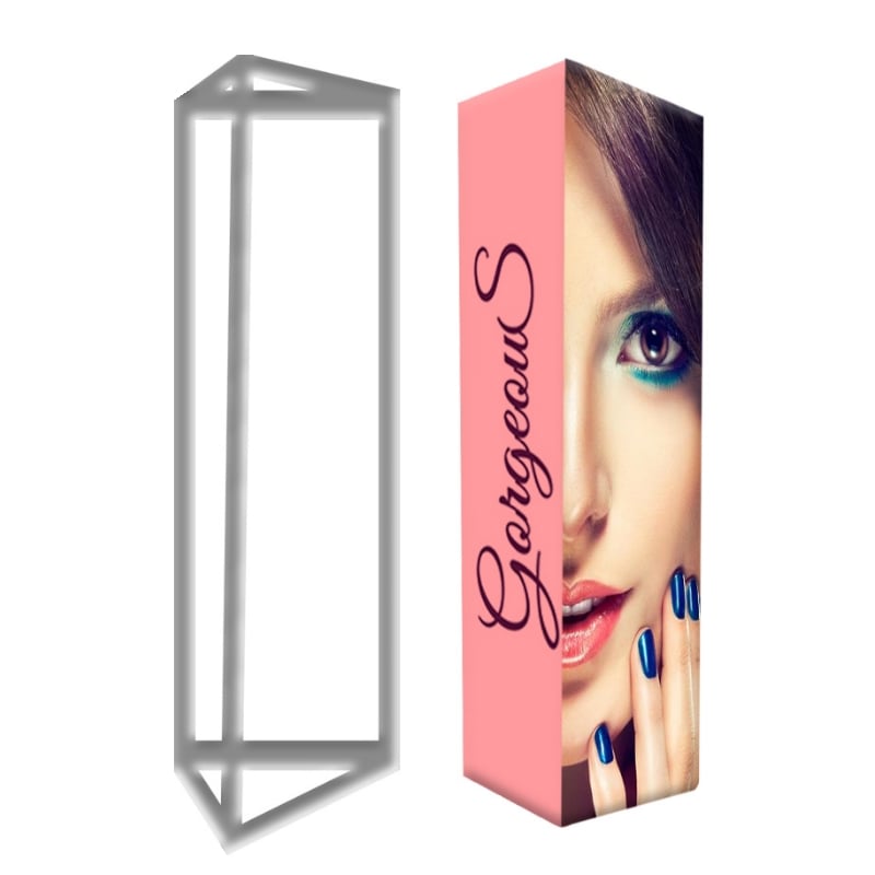 Inflatable Air Triangle Trade Show Pillar