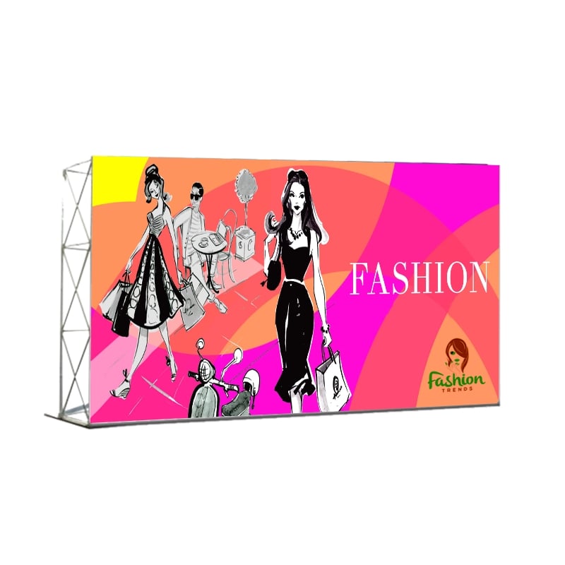 Custom Event Backdrop Wall Display - Flat Back Wall