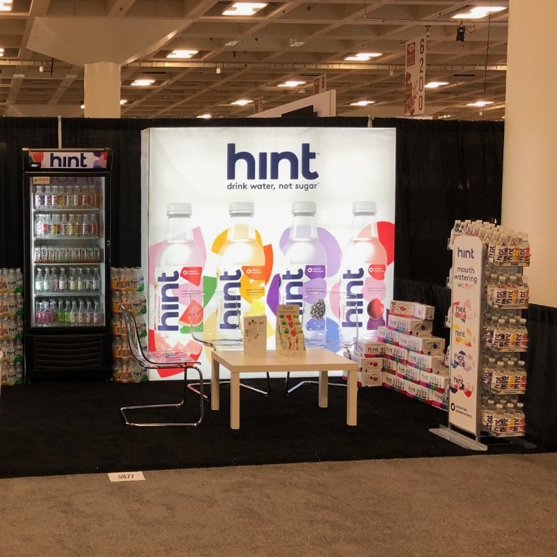 Trade Show LED Display Back Wall Silicone Edge Graphic