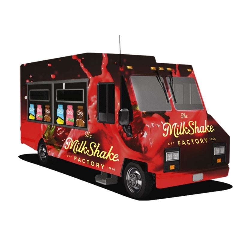 Custom Imprint Truck Wrap