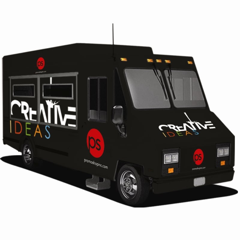 Truck vinyl wrap