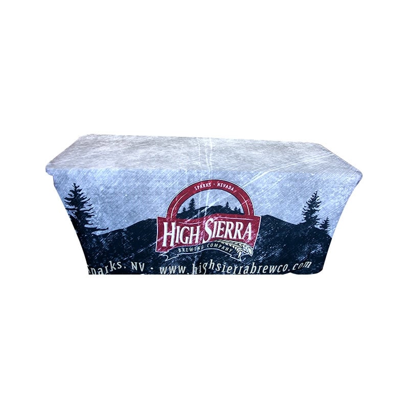 Custom Stretch Table Cloths with Logo - TruFit™ 