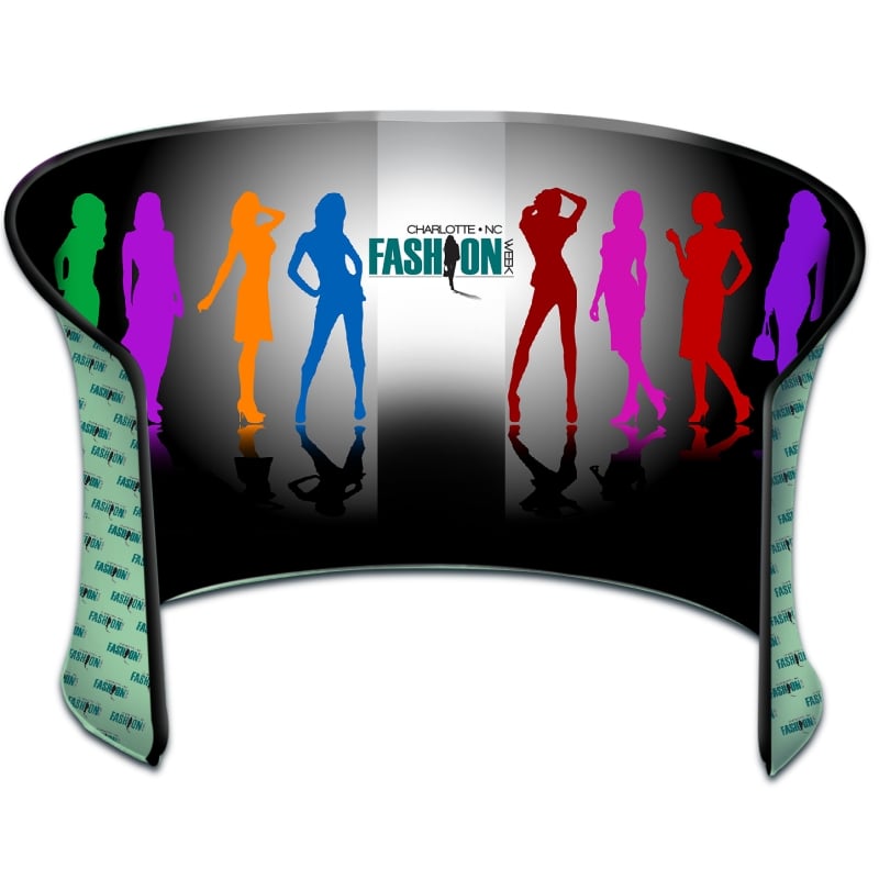 UFO Screen™ Custom Semi Circle Backdrop