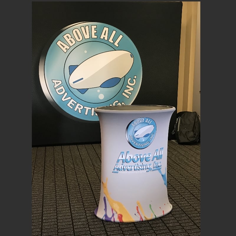 Custom Printed Pop Up Counter Podium