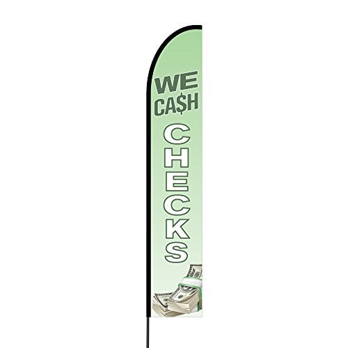 We Cash Print Flag