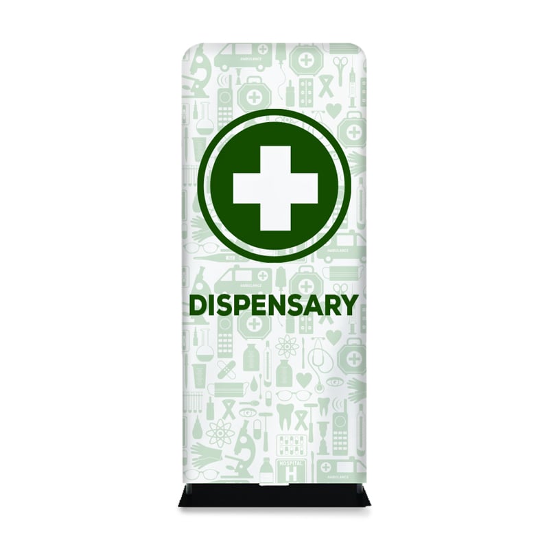 Dispensary - Pre Printed Product Line Up - White