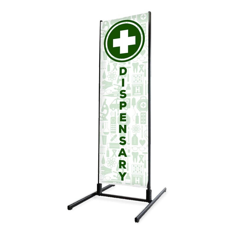 Dispensary - Pre Printed Product Line Up - White