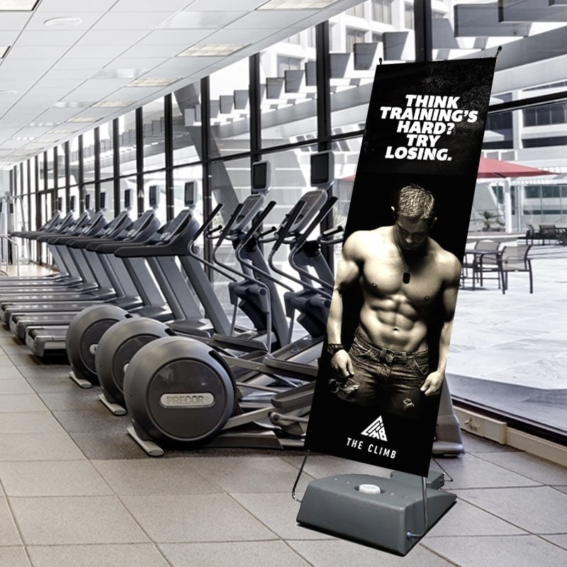 Water Base Outdoor X-Banner Stand