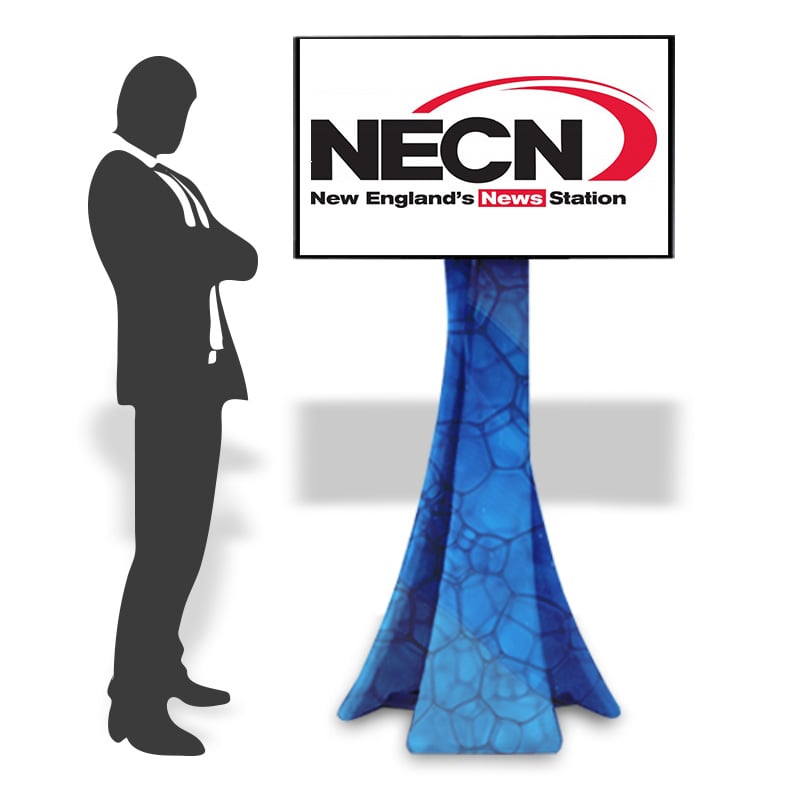 Fabsta™ TV Display Stand for Trade Shows