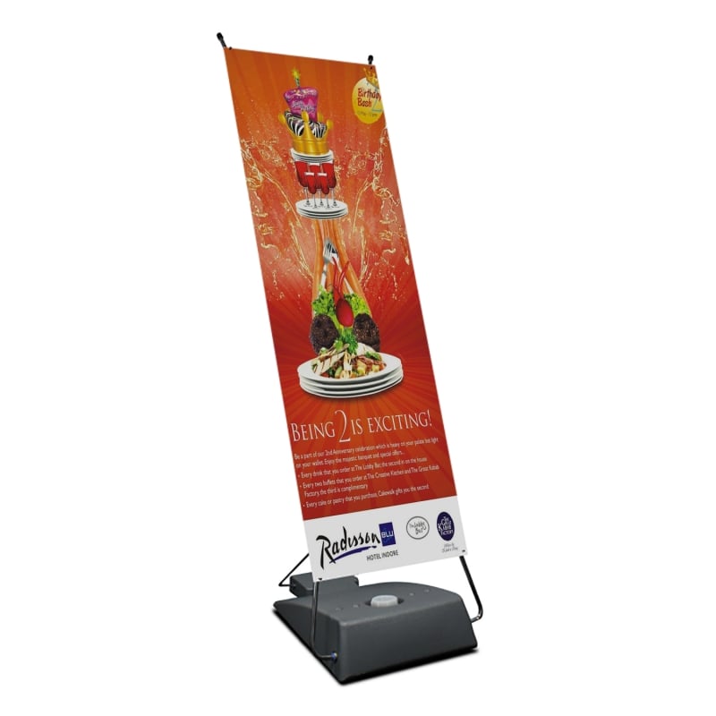 X-Banner Stand with Water Base