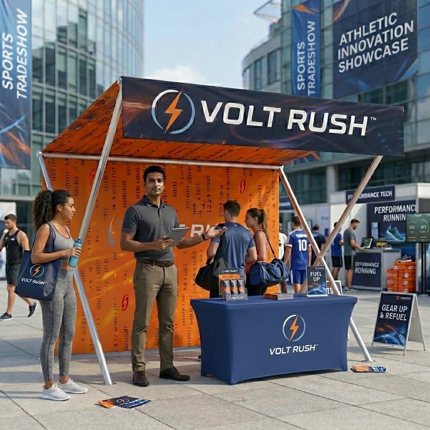 Z Canopy Tent - Volt Rush Print Outdoor Portable Canopy Tent