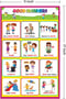 ABA Tex Good Manners Chart Wall Poster
