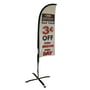 Flex Banner™ Flag Only - Custom Feather Flag for Outdoor Advertising