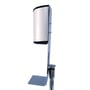 Automatic Hand Sanitizer Dispenser Stand with Adjustable Pole