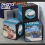 Custom Bean Bag Ottoman Cube