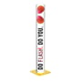 Bollard Cover - Bollard Skinz™ Custom Printed Pole Covers