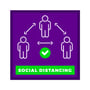Social Distance Brand Matz Floor Carpets