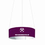 Circle Hanging Banner Sign - Square Hanging Banner