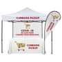 Curbside Pickup/ Take Away Service Tent Kit