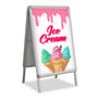 Ice Cream - Pre Printed Product Line Up - White