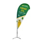 Flex Blade® G7 - Custom Printed Teardrop Flag