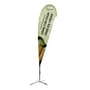 Flex Blade® G7 - Custom Printed Teardrop Flag