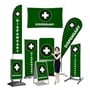 Dispensary - Pre Printed Product Line Up - Dark Green