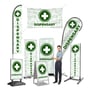Dispensary - Pre Printed Product Line Up - White