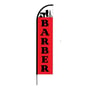 Beauty Spa Salon & Barber Shop Flag - Feather Banner