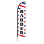 Beauty Spa Salon & Barber Shop Flag - Feather Banner