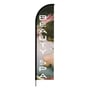 Beauty Spa Salon & Barber Shop Flag - Feather Banner