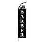 Beauty Spa Salon & Barber Shop Flag - Feather Banner