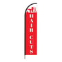 Haircuts & Hair Salon Flags - Feather Banners