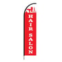 Haircuts & Hair Salon Flags - Feather Banners