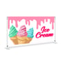 Ice Cream - Pre Printed Product Line Up - White
