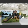 InstaFab™ Straight Fabric Backwall Display